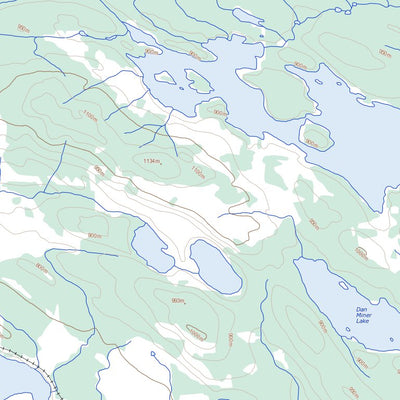 Natural Resources Canada Takatoot Lake, BC (093N03 Toporama) digital map