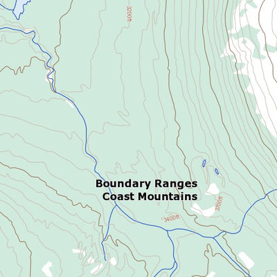 Natural Resources Canada Takhanne River, BC (115A02 Toporama) digital map
