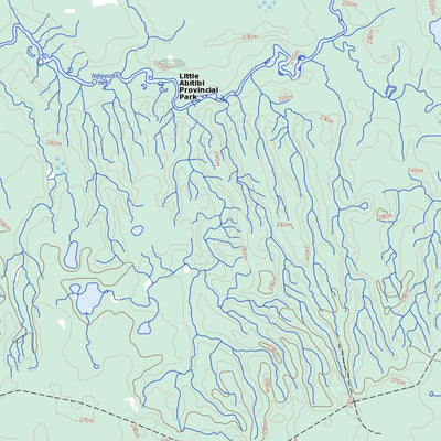 Natural Resources Canada Takwata Lake, ON (042H14 Toporama) digital map