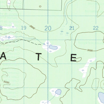 Natural Resources Canada Takysie Lake, BC (093F13 CanMatrix) digital map