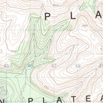 Natural Resources Canada Talbot Creek, YT (115G09 CanMatrix) digital map