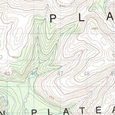 Natural Resources Canada Talbot Creek, YT (115G09 CanMatrix) digital map