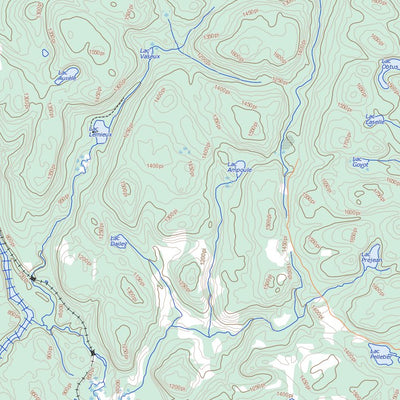 Natural Resources Canada Talbot, QC (031P01 Toporama) digital map