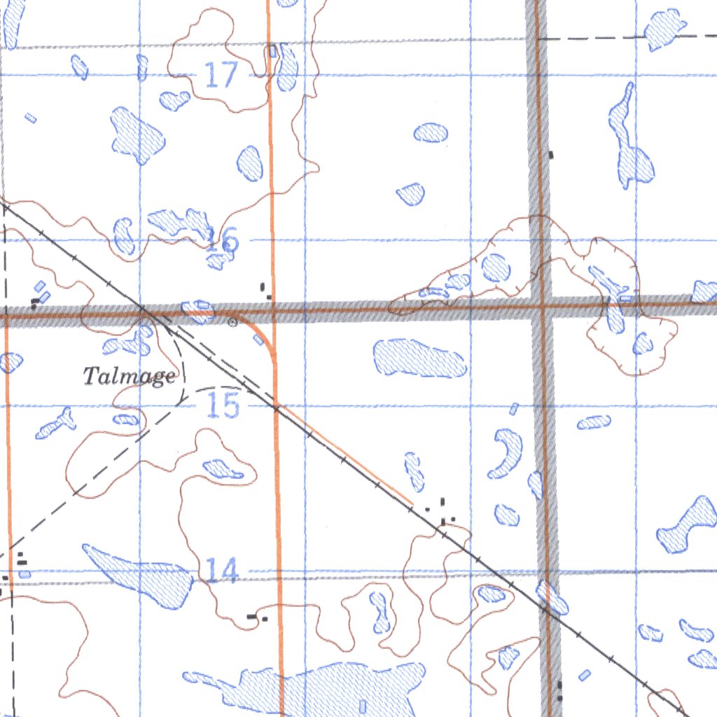 Talmage Rhead Talmage, SK (062E13 CanMatrix) Map by Natural Resources Canada | Avenza ...