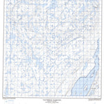 Natural Resources Canada Taltheilei Narrows, NT (075L12 CanMatrix) digital map