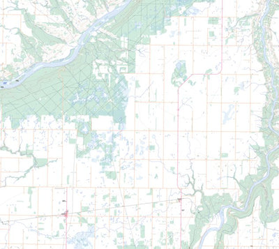 Natural Resources Canada Tangent, AB (083N13 Toporama) digital map
