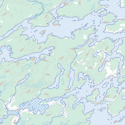 Natural Resources Canada Target Lake, MB (063I11 Toporama) digital map