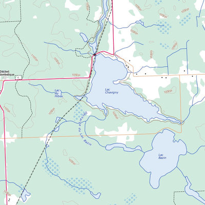 Natural Resources Canada Taschereau, QC (032D10 Toporama) digital map