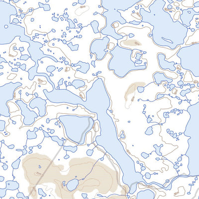 Natural Resources Canada Tasekyoak Lake, NU (067A16 Toporama) digital map