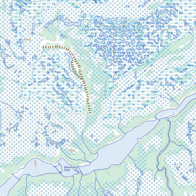 Natural Resources Canada Tashka Rapids, ON (043E11 Toporama) digital map