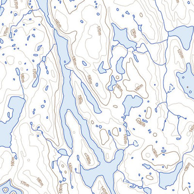 Natural Resources Canada Tasialuk Lake, NU (046L02 Toporama) digital map