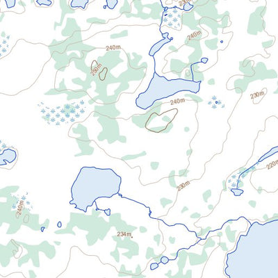 Natural Resources Canada Tatinnai Lake, NU (065A13 Toporama) digital map