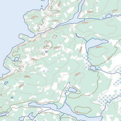 Natural Resources Canada Tatinnai Lake, NU (065A13 Toporama) digital map