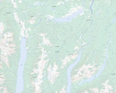 Natural Resources Canada Tatlayoko Lake (092N09 Toporama) digital map