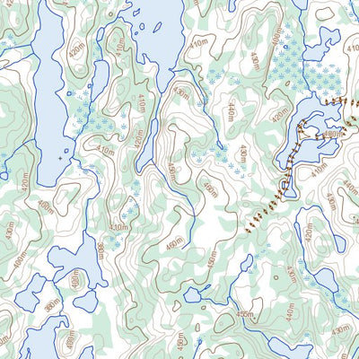Natural Resources Canada Tatse Lake, NT (075C04 Toporama) digital map