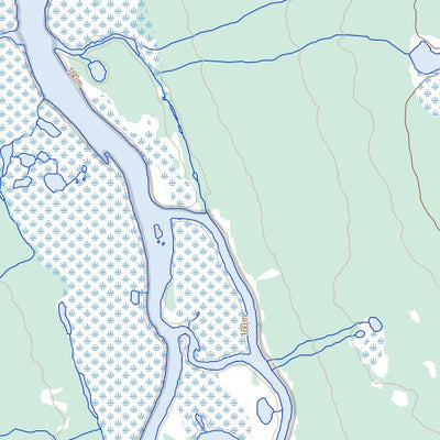 Natural Resources Canada Tatti Lake, NT (096F15 Toporama) digital map