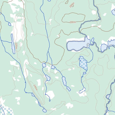 Natural Resources Canada Tatti Lake, NT (096F15 Toporama) digital map