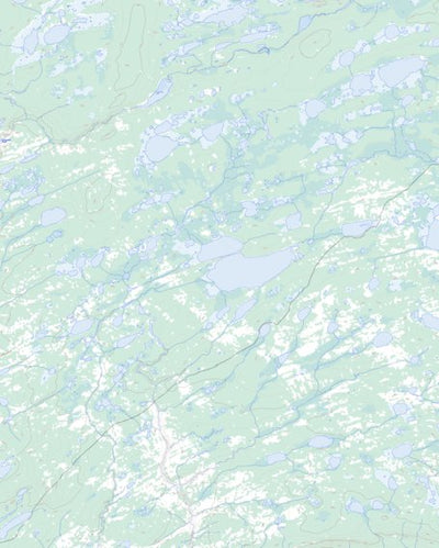 Natural Resources Canada Tchaneta Lake, NT (096L12 Toporama) digital map
