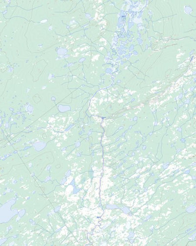 Natural Resources Canada Tchaneta River, NT (106I09 Toporama) digital map