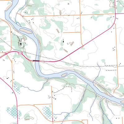 Natural Resources Canada Telfordville, AB (083G08 Toporama) digital map