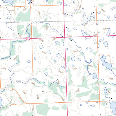 Natural Resources Canada Telfordville, AB (083G08 Toporama) digital map