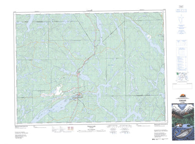 Natural Resources Canada Temagami, ON (031M04 CanMatrix) digital map