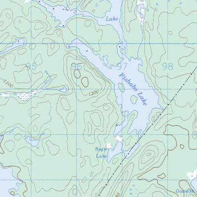 Natural Resources Canada Temagami, ON (031M04 CanMatrix) digital map
