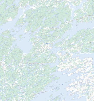 Natural Resources Canada Tent Lake, NT (075J05 Toporama) digital map
