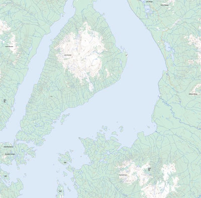 Natural Resources Canada Teresa Island, BC (104N05 Toporama) digital map