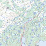 Natural Resources Canada Terrenceville, NL (001M10 Toporama) digital map