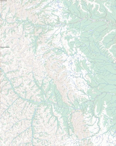 Natural Resources Canada Tetlit Creek, YT (106L12 Toporama) digital map