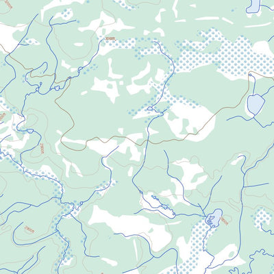 Natural Resources Canada Tezzeron Creek, BC (093K16 Toporama) digital map