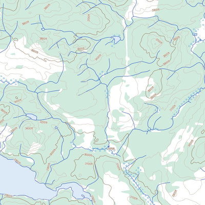 Natural Resources Canada Tezzeron Creek, BC (093K16 Toporama) digital map