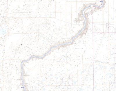 Natural Resources Canada The Middle Sand Hills, AB (072L09 Toporama) digital map