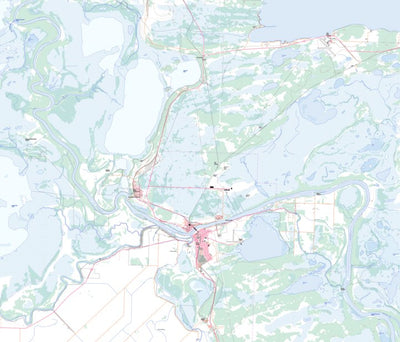 Natural Resources Canada The Pas, MB (063F14 Toporama) digital map