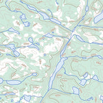 Natural Resources Canada Thetis Lake, NT (085P11 Toporama) digital map