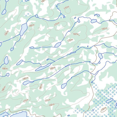 Natural Resources Canada Thuchonilini Lake, NU (065A09 Toporama) digital map