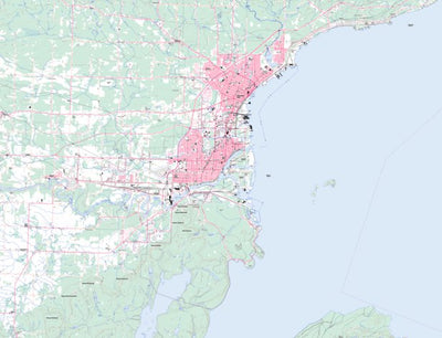 Natural Resources Canada Thunder Bay, ON (052A06 Toporama) digital map