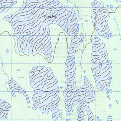 Natural Resources Canada Thyret Lake, ON (042P01 CanMatrix) digital map