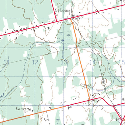 Natural Resources Canada Tignish, PE (021I16 CanMatrix) digital map