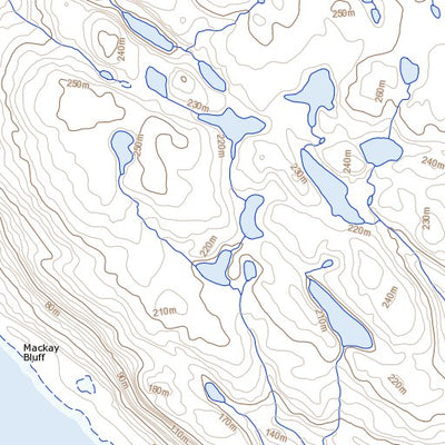 Natural Resources Canada Tikilak Point, NU (056H10 Toporama) digital map