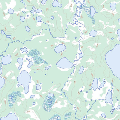 Natural Resources Canada Tingmiak Lake (107D10 Toporama) digital map
