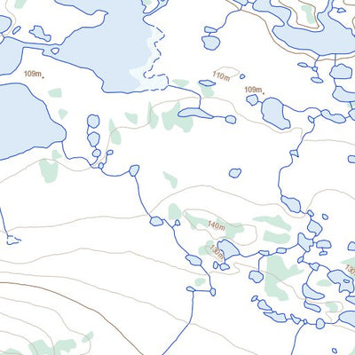 Natural Resources Canada Tiriksiujarvik Hill, NU (066A03 Toporama) digital map