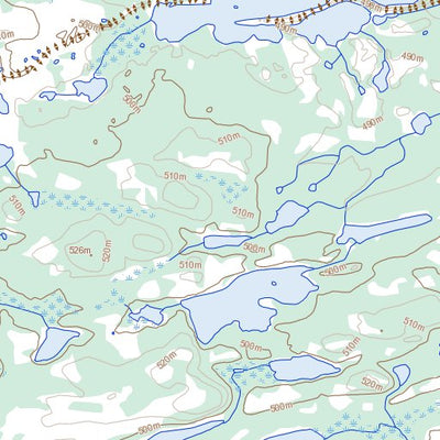 Natural Resources Canada Tite Lake, NT (075B11 Toporama) digital map