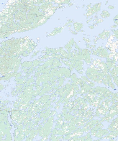 Natural Resources Canada Tla Bay, NT (086E09 Toporama) digital map