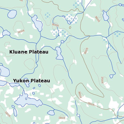 Natural Resources Canada Tlansanlin Creek (115H11 Toporama) digital map