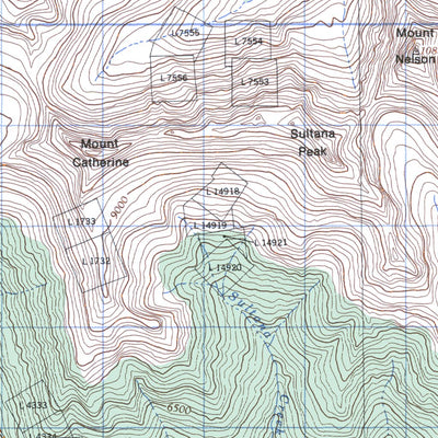 Natural Resources Canada Toby Creek, BC (082K08 CanMatrix) digital map