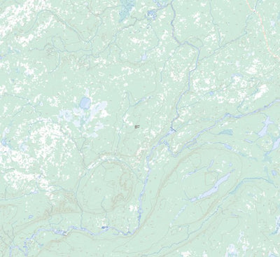 Natural Resources Canada Tocker Lake, SK (074C14 Toporama) digital map