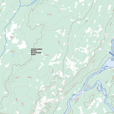 Natural Resources Canada Tocker Lake, SK (074C14 Toporama) digital map