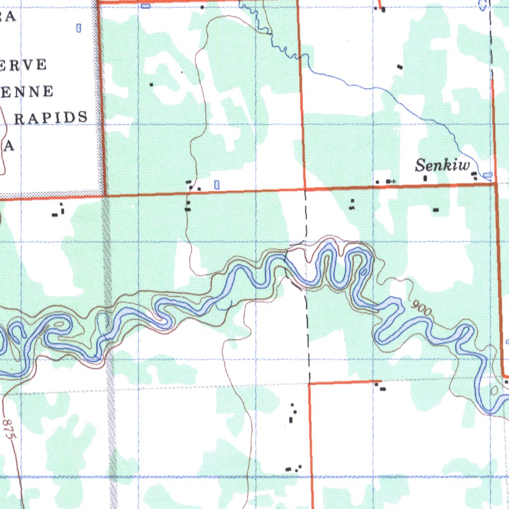 Tolstoi, MB (062H02 CanMatrix) Map by Natural Resources Canada Avenza